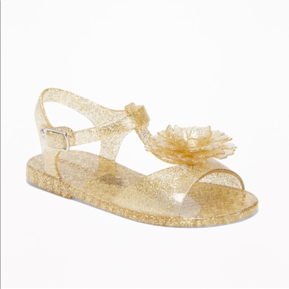 girls glitter sandals